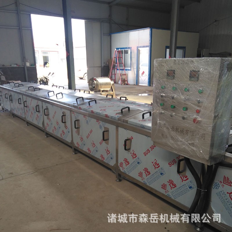 水果玉米全自动蒸煮机漂烫机 海鲜食品蒸煮冷却线中药材蒸煮机图3