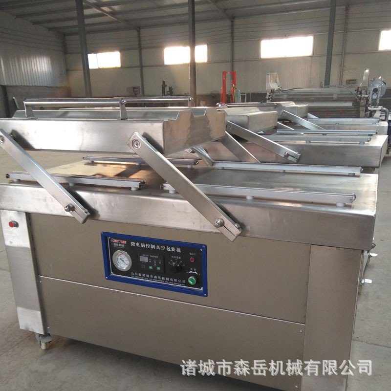 水果玉米真空包装机封口机 不锈钢全自动双室真空包装机厂家现货图5