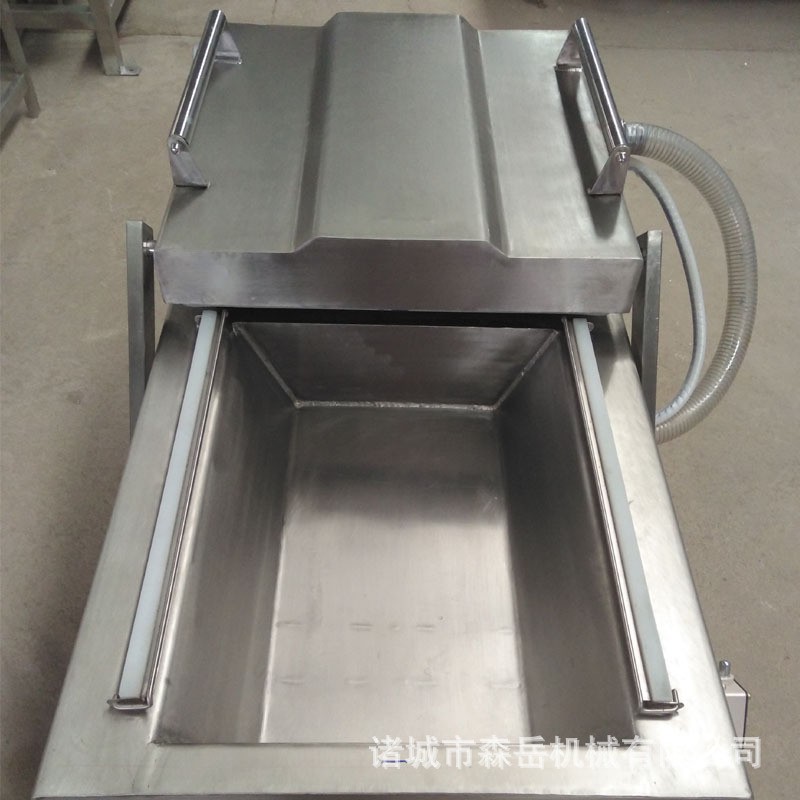 【厂家定制】下凹式双室真空包装机 带汁食品用抽真空封口机图3