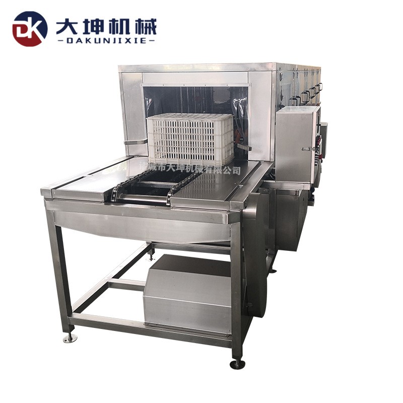 定制医废周转筐清洗机 汽车部件周转箱清洗机 高压喷淋洗筐机厂家图4