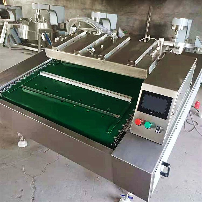 降价销售连动式大枣真空包装机 辣条腐竹小吃真空封口机厂家直销图2