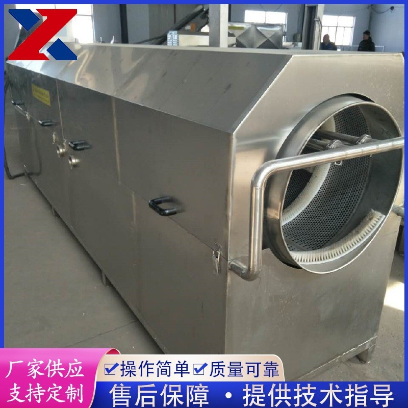 食品软包装袋清洗 连续式包装袋清洗机 滚筒式全自动洗袋流水线图3