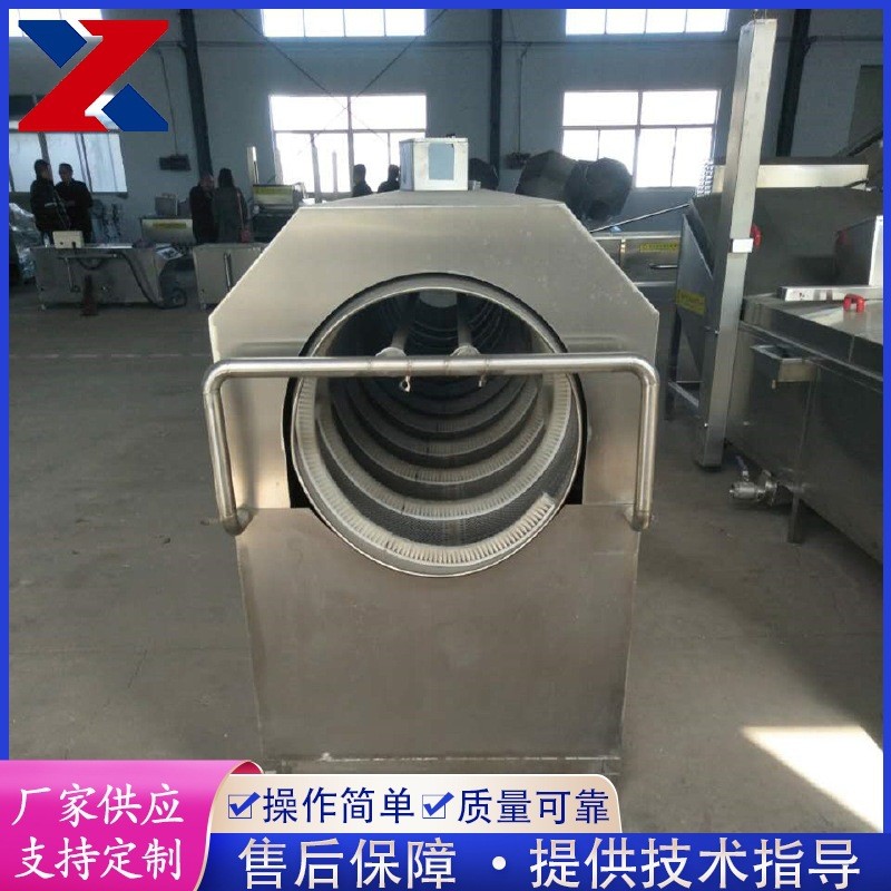 食品软包装袋清洗 连续式包装袋清洗机 滚筒式全自动洗袋流水线图2