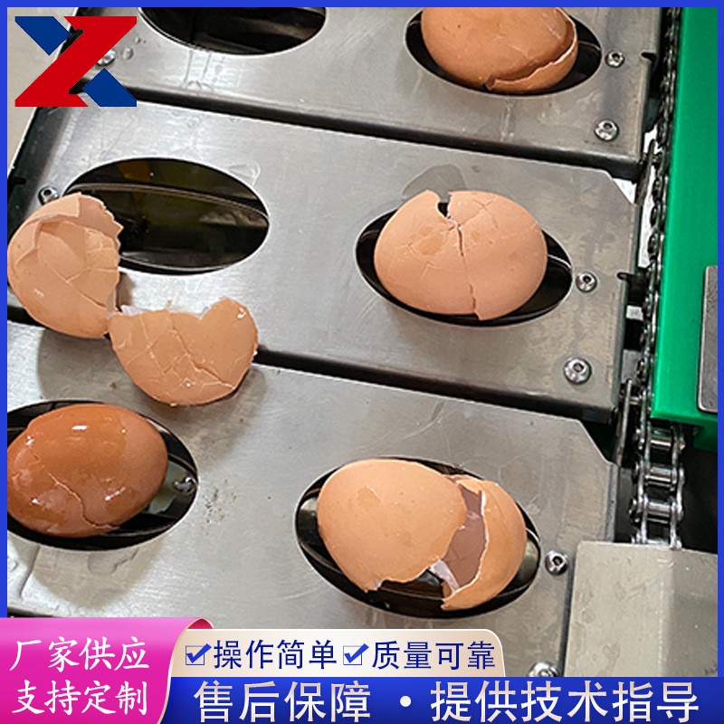 供应蛋黄蛋清分离机 蛋糕房商用敲蛋打蛋机 全自动双排磕蛋去壳机图3