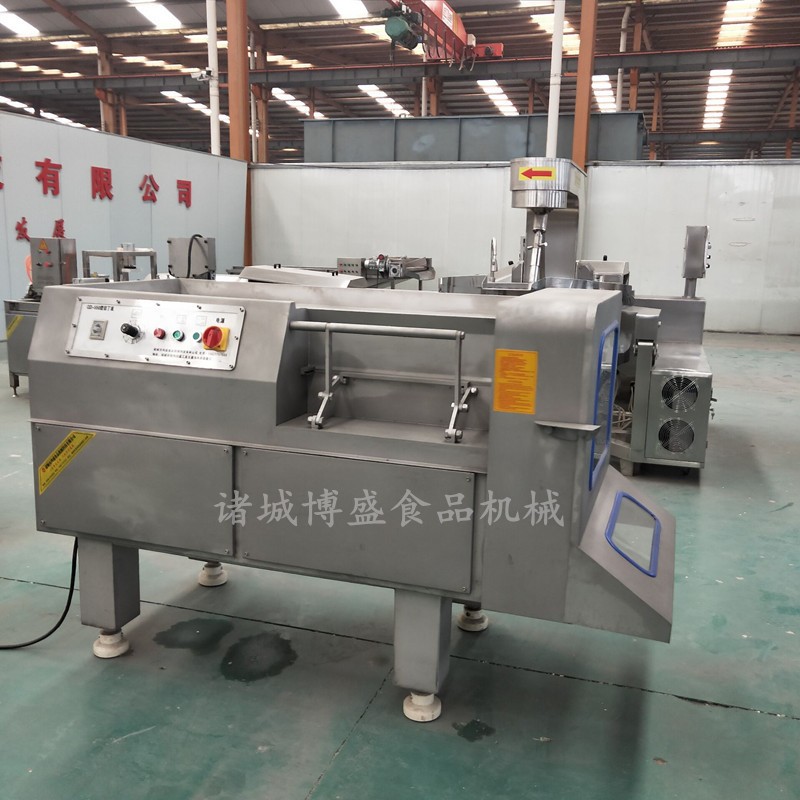 姜糖切丁机 三维老姜切块切丁机 连续式鲜姜切粒机厂家源头图3