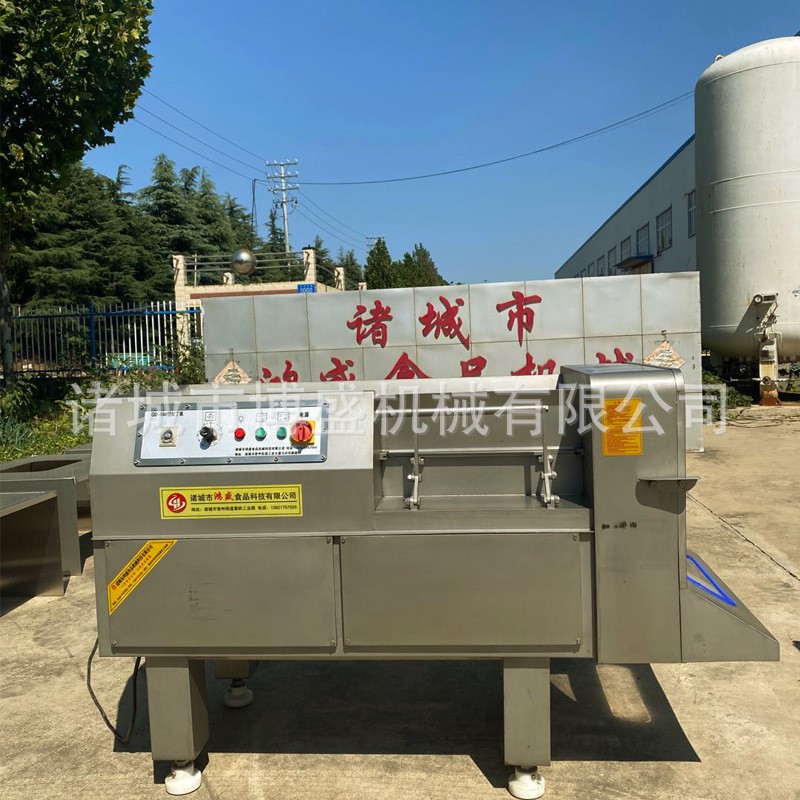 姜糖切丁机 三维老姜切块切丁机 连续式鲜姜切粒机厂家源头图2