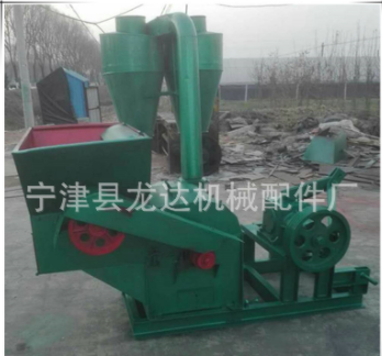 大型养殖饲料加工设备秸秆粉碎机 锤片式沙克龙青草饲料粉碎机图4