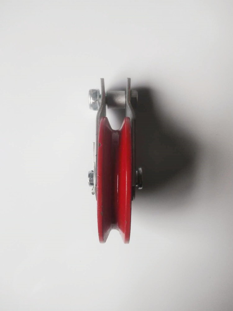 鸡用水线料线铁滑轮散养鸡料线配件料线升降滑轮平养鸡料线图3