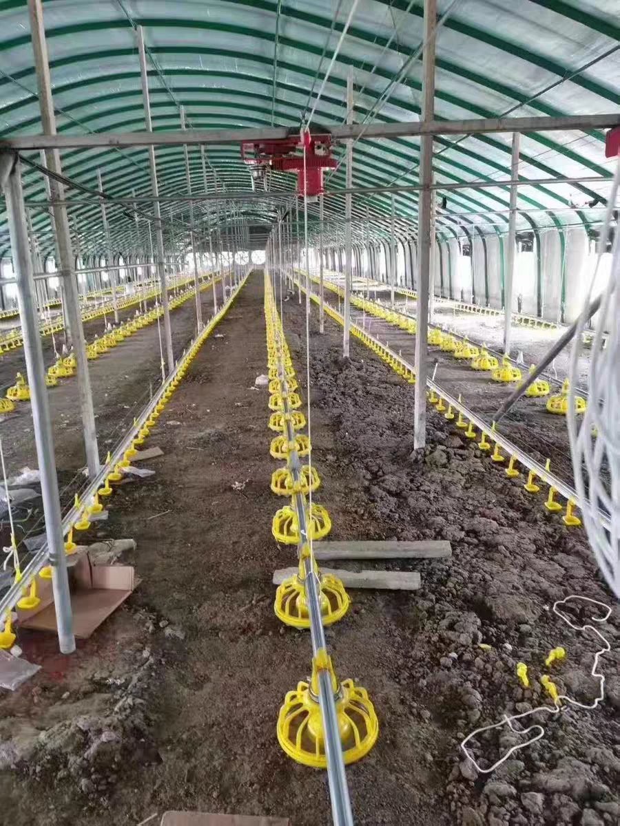 鸡用水线料线铁滑轮散养鸡料线配件料线升降滑轮平养鸡料线图5