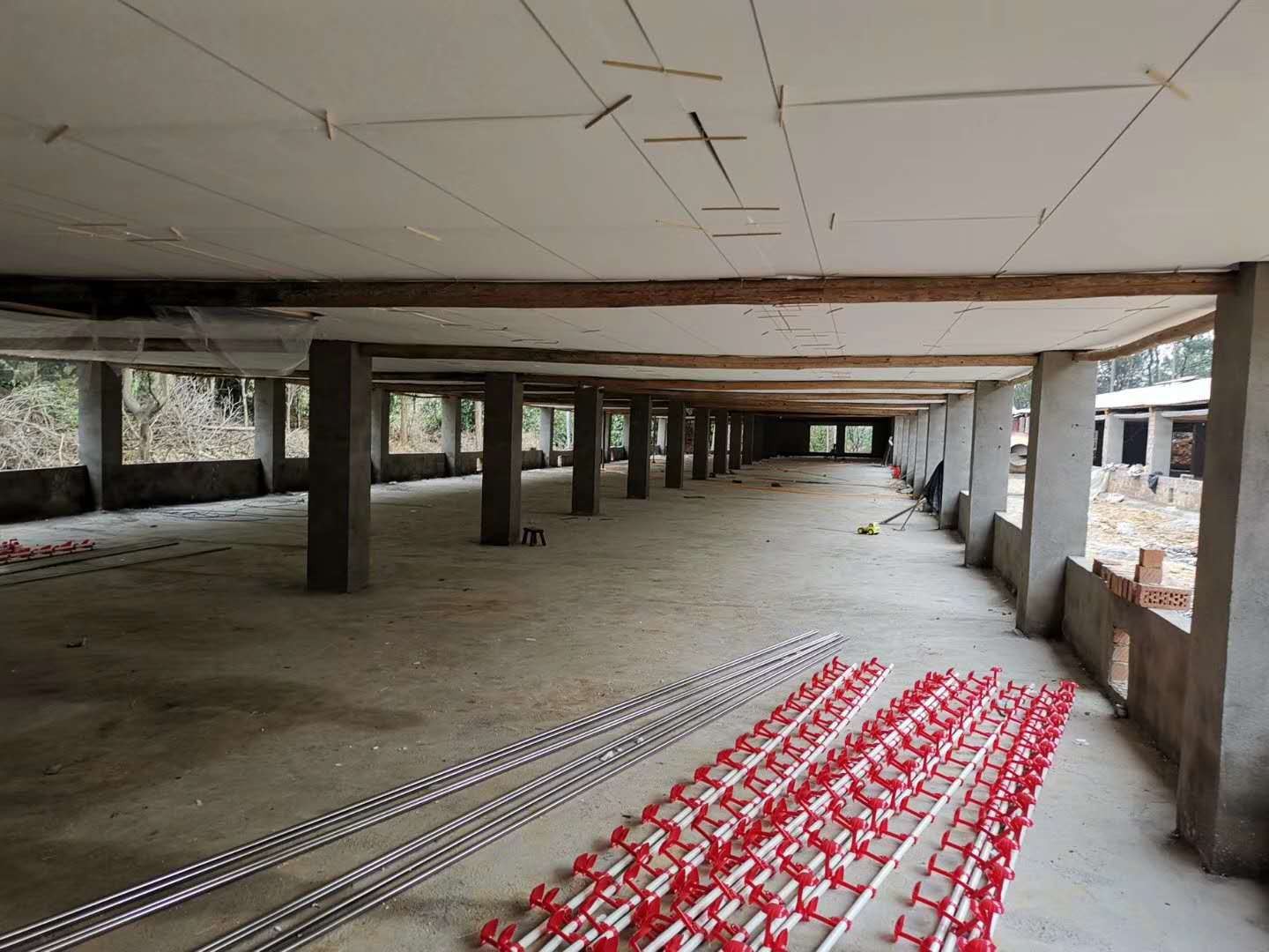 鸡用自动水线 肉鸡料线 散养鸡自动水线 料线 鸡用水线 鸡用料线图4