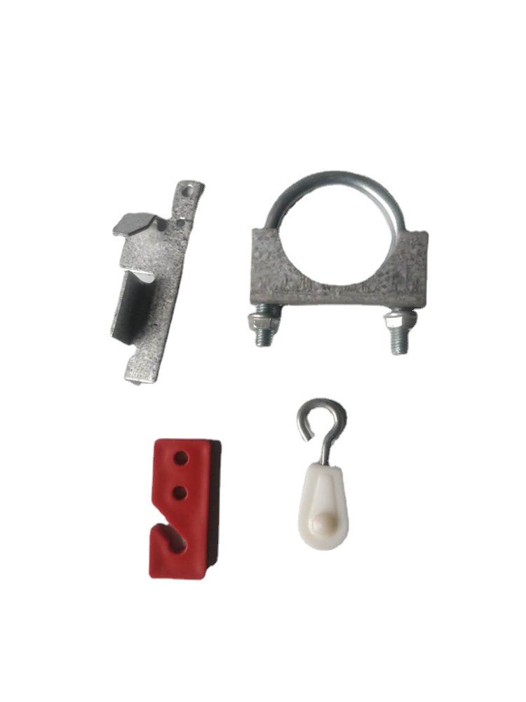 鸡水线料线配件45管卡水线调节板料线调节板升降滑轮散养鸡配件