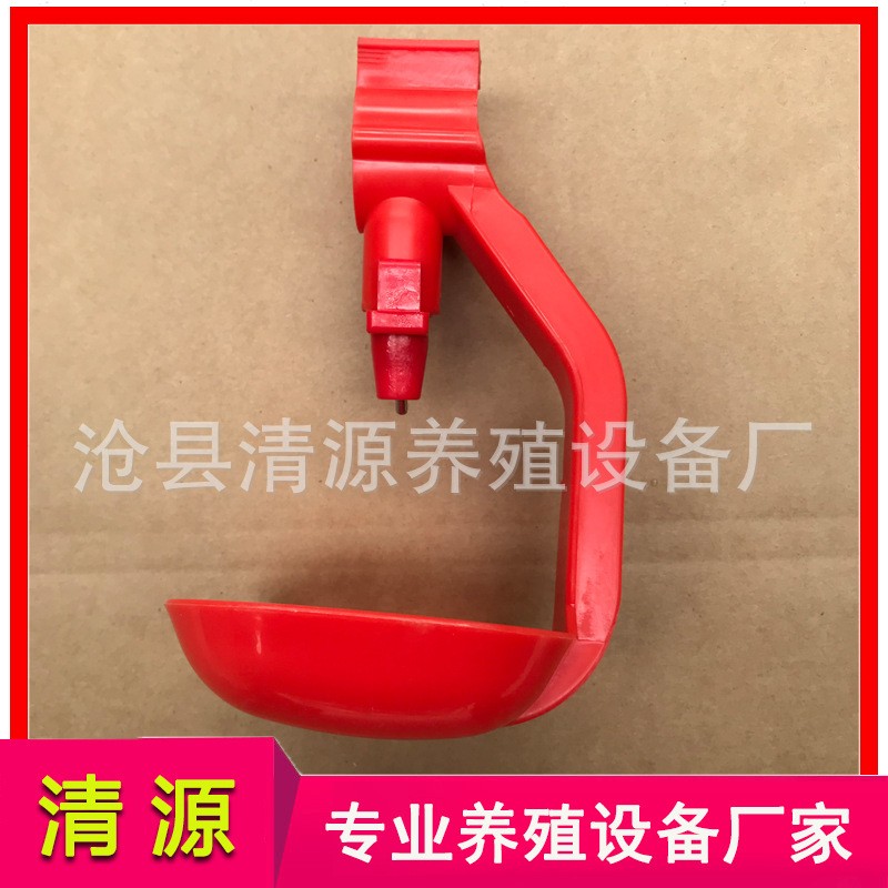 厂家供应 鸡用全卡一体吊杯球阀式乳头饮水器 鸡用钢球饮水器图5