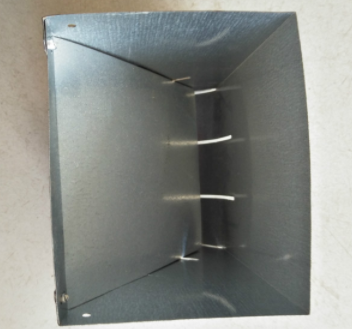 食盒兔用食槽兔用料槽雪花食槽笼具配件养兔用外挂食盒定做生产图2