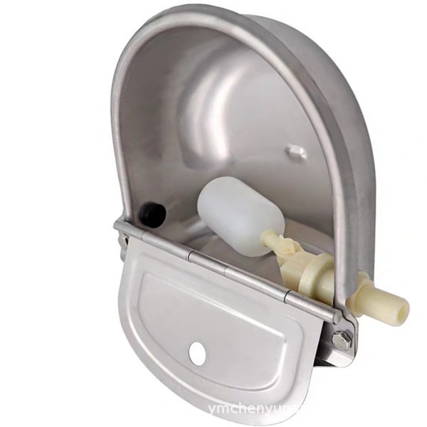 牛水碗狗碗羊不锈钢水碗圆碗椭圆水碗浮球自动补水饮水器马水碗图4