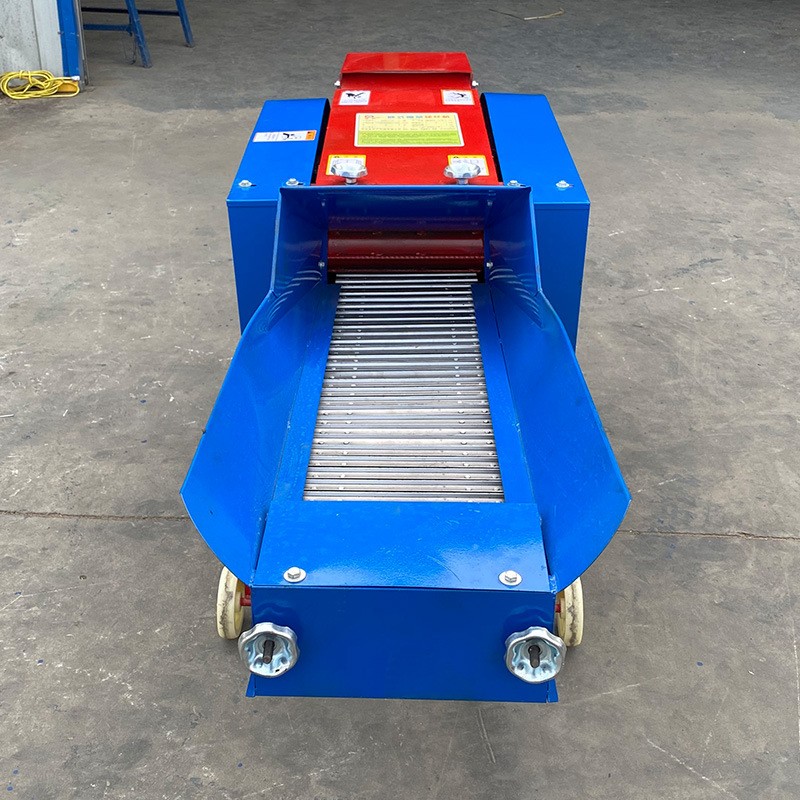 家用小型铡草揉丝一体机 干湿两用牛羊切草碎草机 自动进料铡草机图5