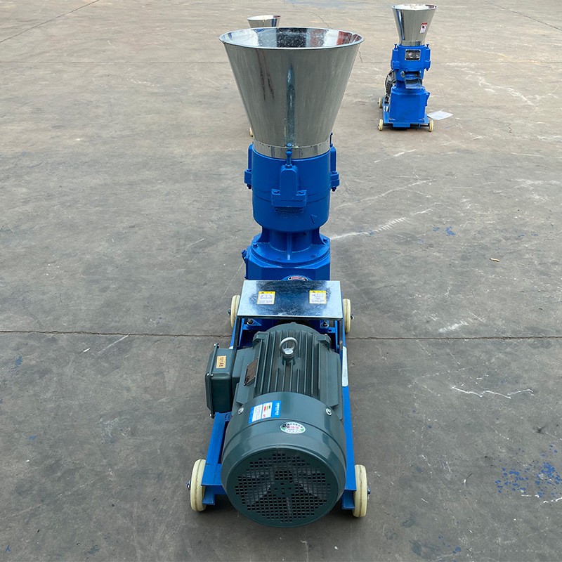 养殖牛羊猪锦鲤饲料造粒机 秸秆草玉米制粒机家用小型饲料颗粒机图5