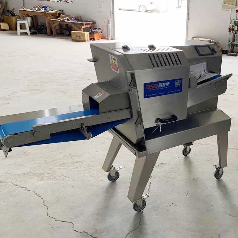 304不锈钢切肉机全自动切片机微冻肉五花肉熟牛肉切片火腿切片机图3