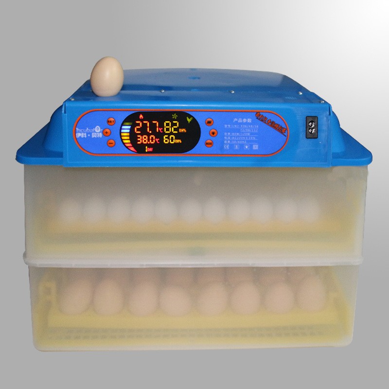 批发48/96枚鸡鸭鹅孵化机全自动孵221枚鸟蛋智能家庭孵化器工厂店图5