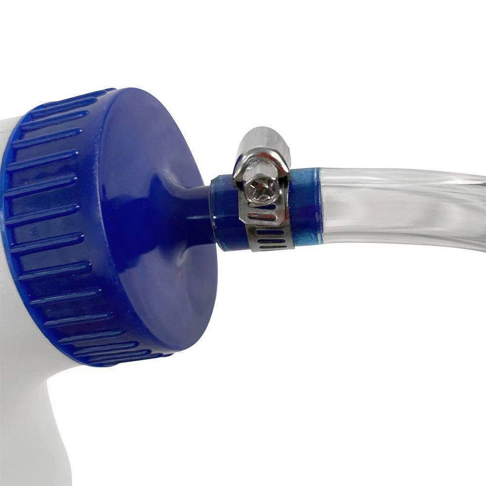 犊牛灌服器不锈钢管灌药壶小牛灌奶器不锈钢塑料可选犊牛胃管图5