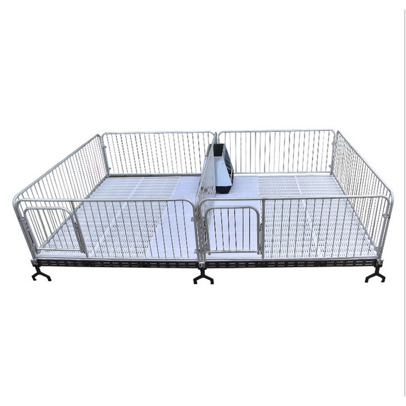 养猪场保育床复合板带加热保温板牲畜母猪产床热镀锌管焊接图5