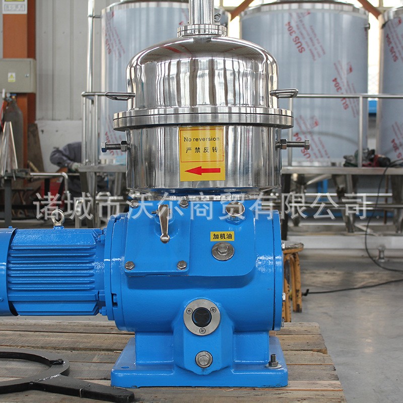 蝶式奶油分离机 离心净乳机 蝶式净乳机 骨汤脱油设备 脱脂奶机器图2