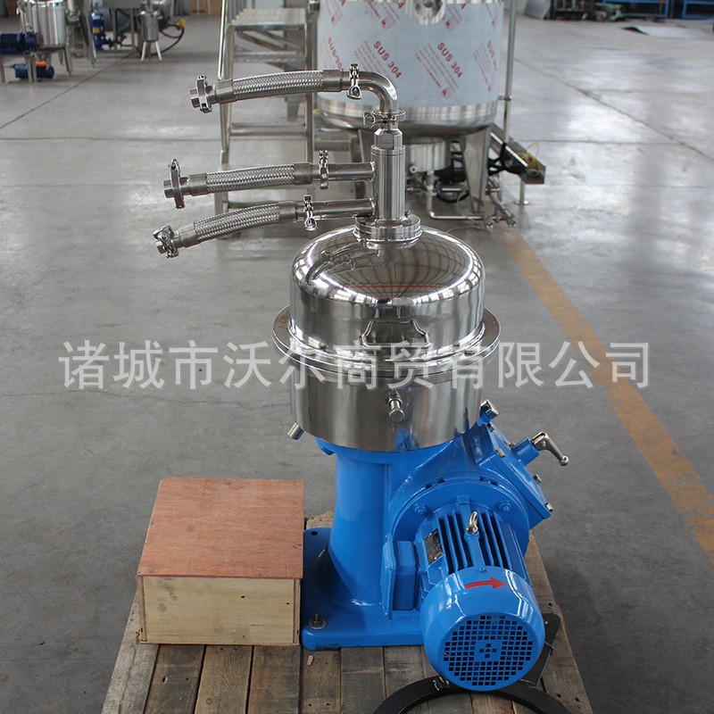 蝶式奶油分离机 离心净乳机 蝶式净乳机 骨汤脱油设备 脱脂奶机器图3