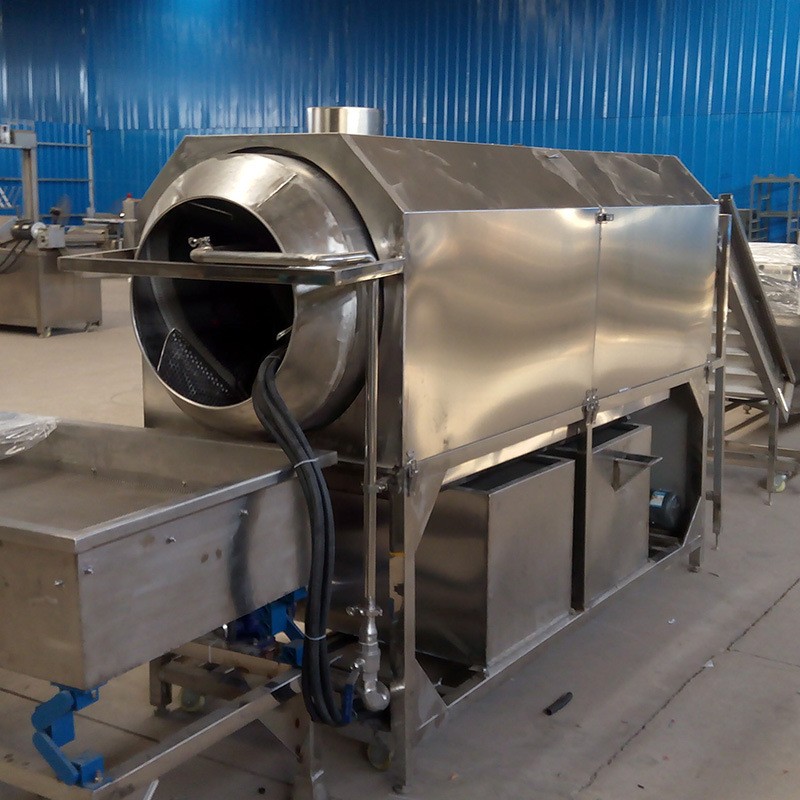 汇美众丰不锈钢滚筒洗袋机 包装袋清洗机 全自动喷淋清洗设备图1