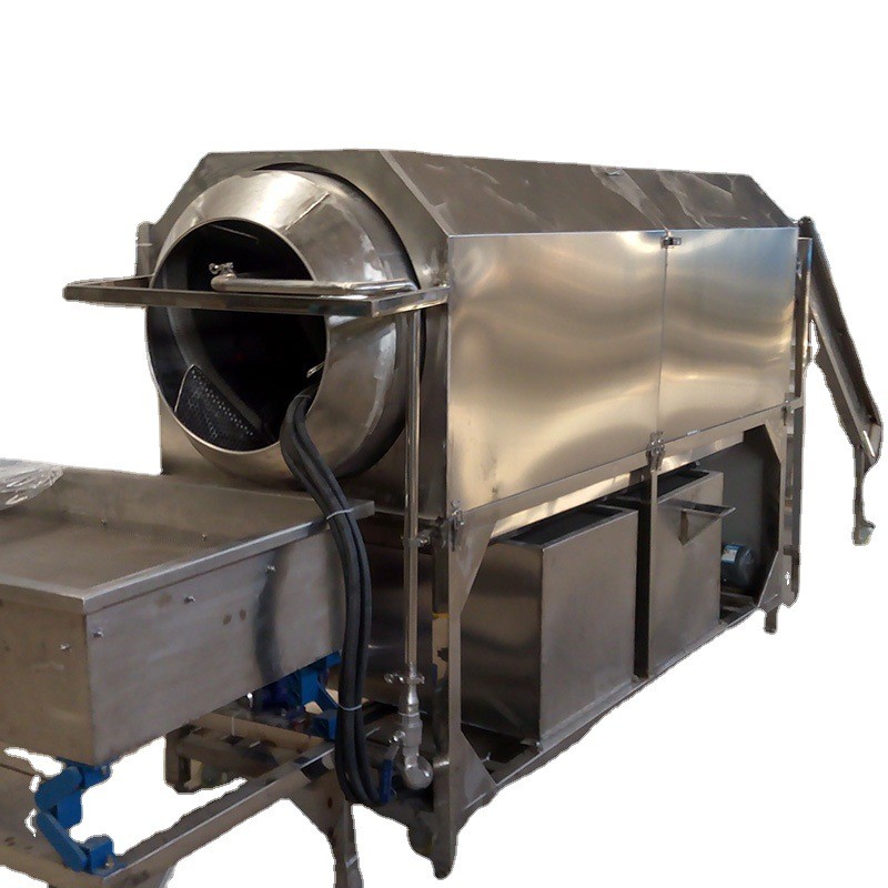 汇美众丰不锈钢滚筒洗袋机 包装袋清洗机 全自动喷淋清洗设备图5