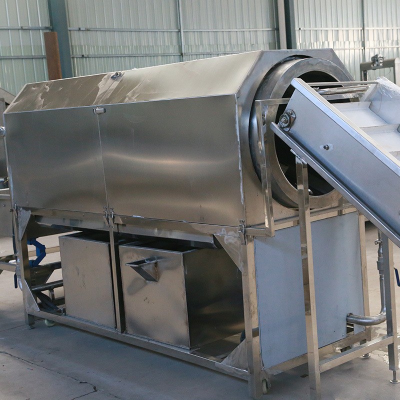 汇美众丰不锈钢滚筒洗袋机 包装袋清洗机 全自动喷淋清洗设备图4