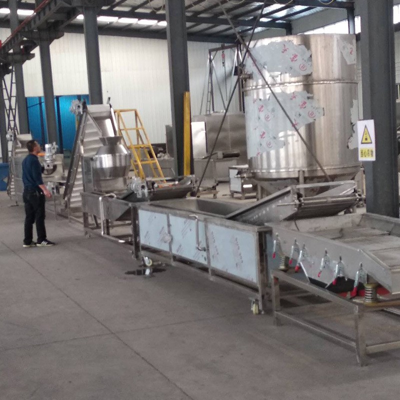 全自动土豆红薯切片清洗流水线 成套紫薯马铃薯清洗设备 厂家供应图3