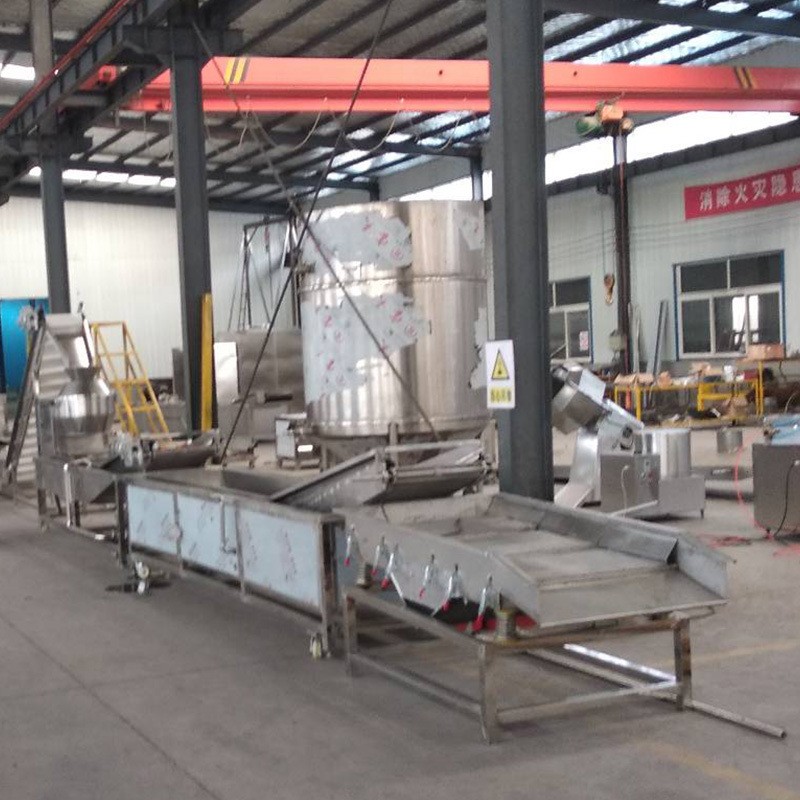 全自动土豆红薯切片清洗流水线 成套紫薯马铃薯清洗设备 厂家供应图5