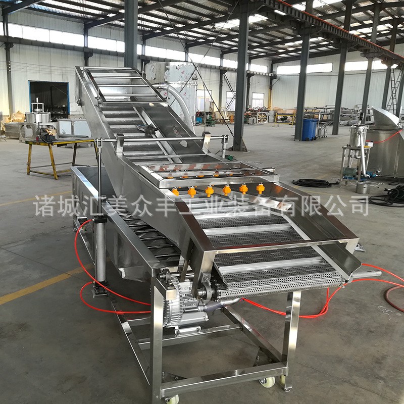 商用全自动洗菜机 果蔬气泡清洗机 不锈钢全自动蔬菜清洗机图2