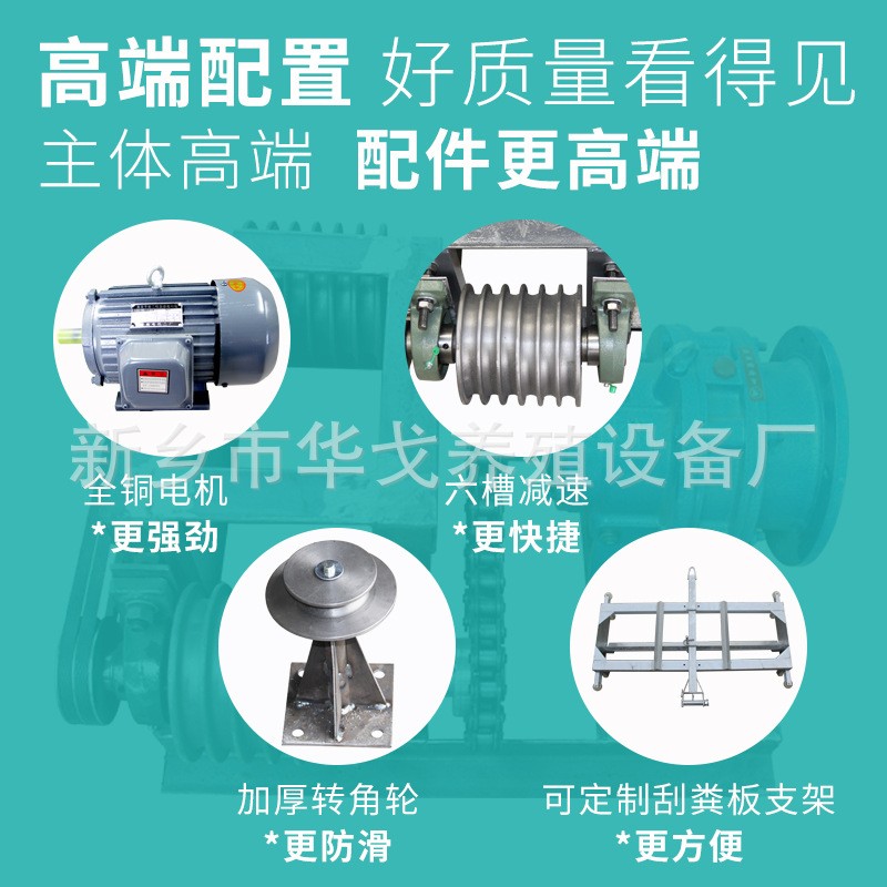 厂家供应猪用全自动刮粪机猪场鸡舍羊舍全自动清粪机规格齐全图4