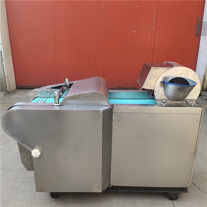 供应部队食堂多功能切菜机切块小型蔬菜切片机 商用不锈钢切菜机图2