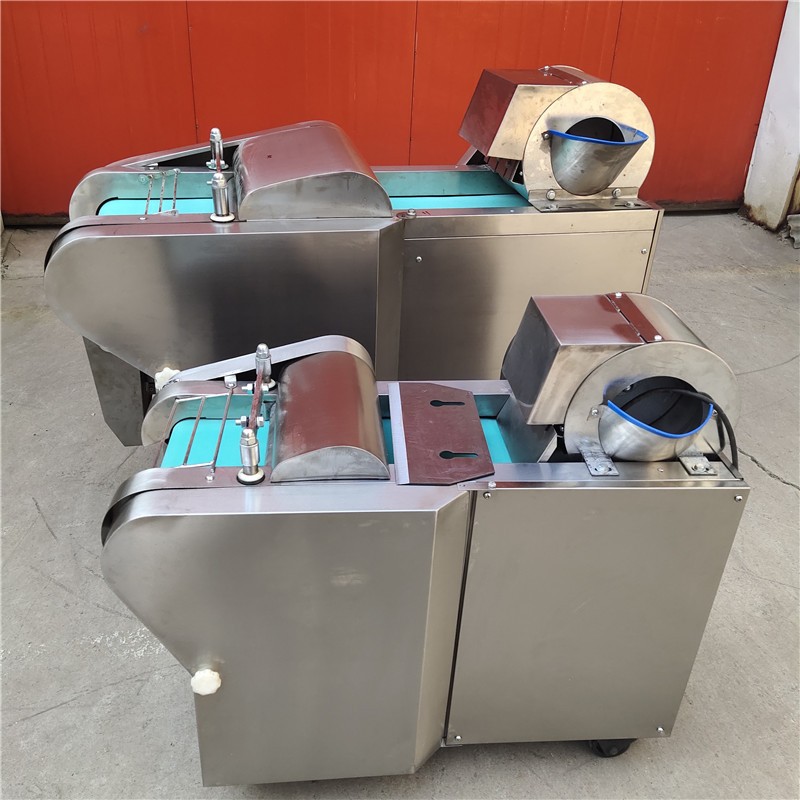 供应部队食堂多功能切菜机切块小型蔬菜切片机 商用不锈钢切菜机图3