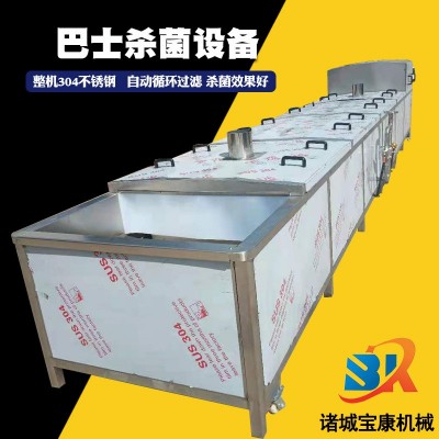 全自动巴氏杀菌机流水线 酱菜罐头杀菌设备 袋装食品杀菌可漂烫用