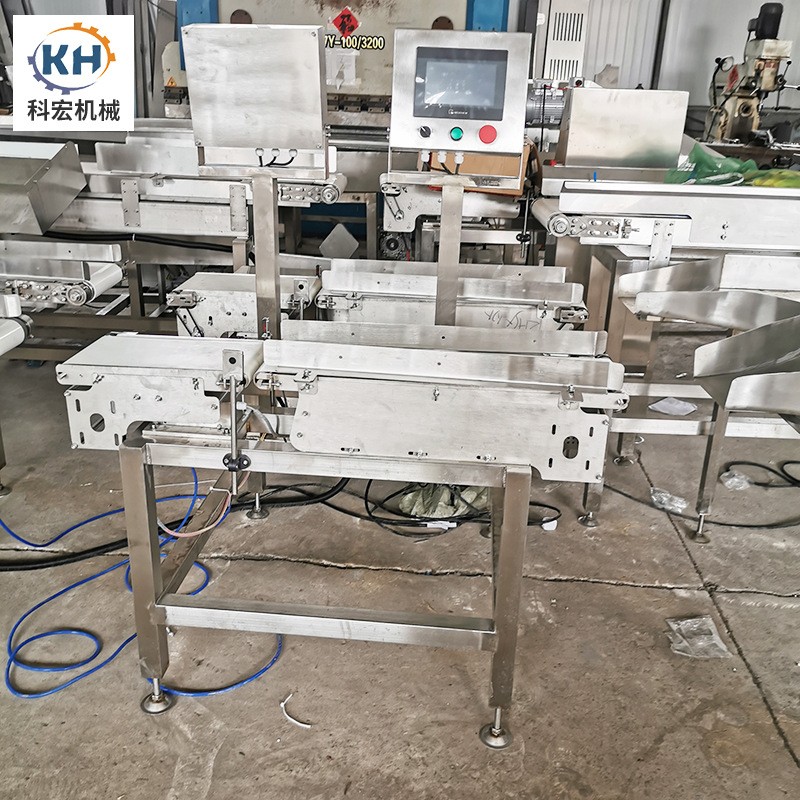 山东厂家现货 水果重量分选机 海鲜水产称重机皮带分选机 双列图5