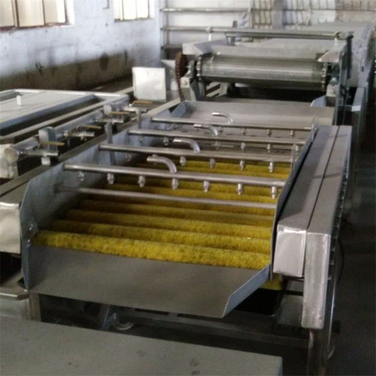 多功能不锈钢气泡清洗机 果蔬清洗设备 白菜胡萝卜高压喷淋清洗机图3