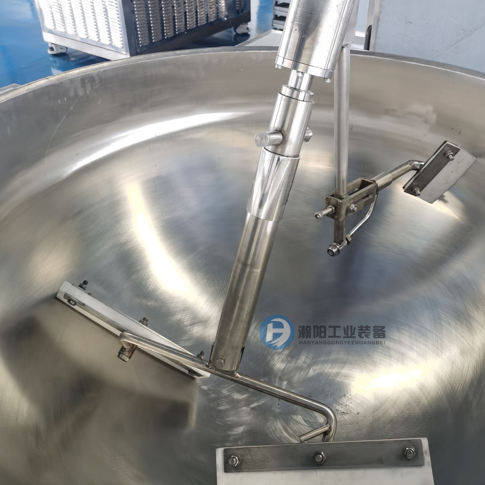 厂家全自动行星搅拌火锅底料炒锅 燃气加热全自动行星搅拌炒锅图2