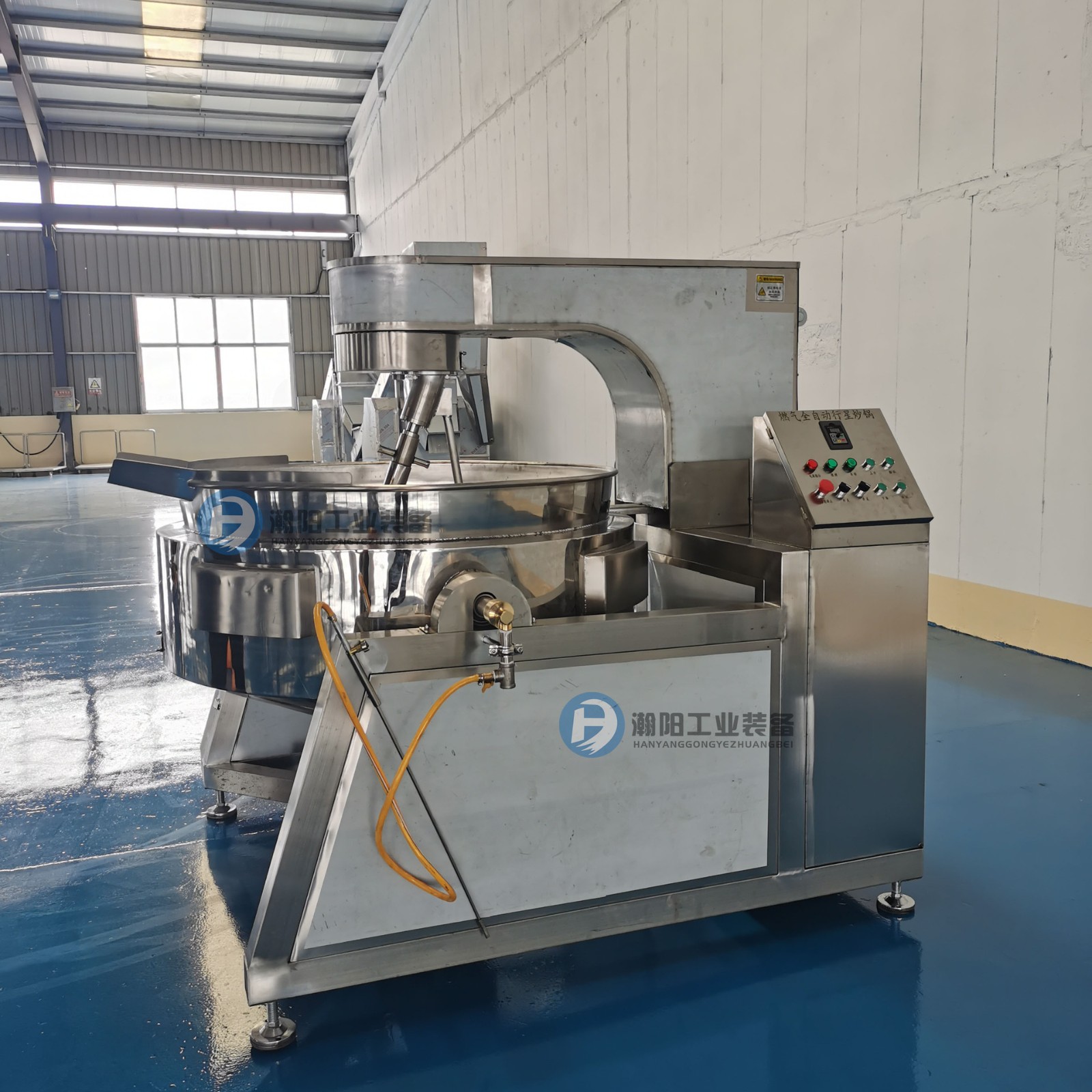 厂家全自动行星搅拌火锅底料炒锅 燃气加热全自动行星搅拌炒锅图4