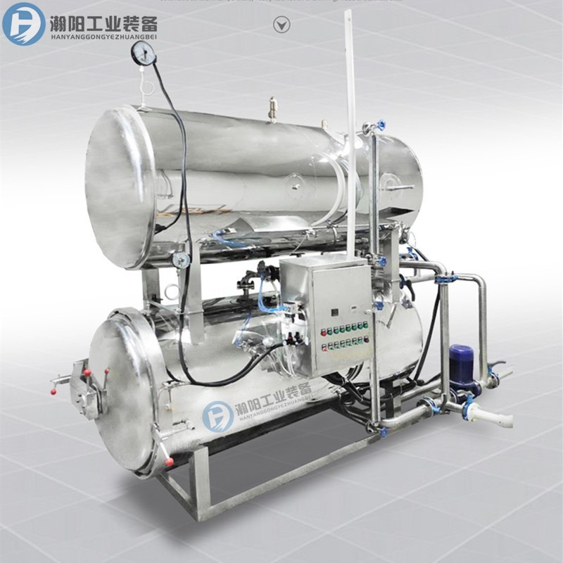 双层全自动杀菌锅玉米高温杀菌罐 鸭头鸭脖商用牛羊肉扒鸡灭菌釜图2