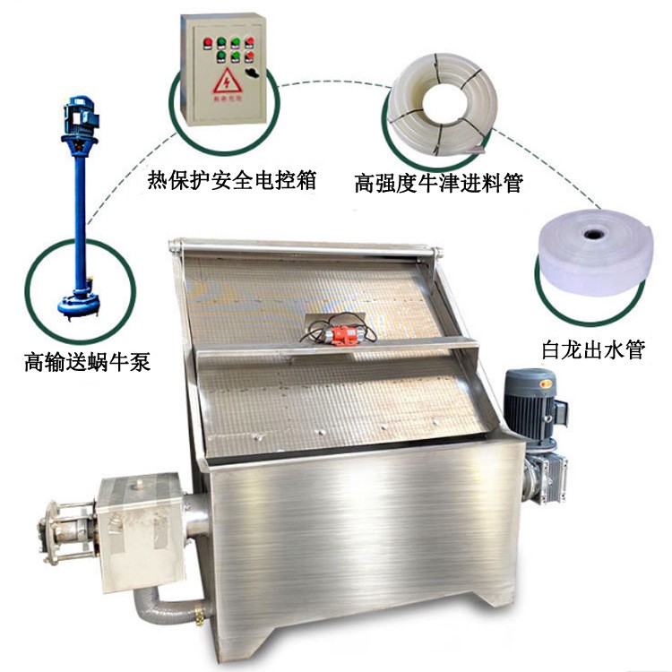 分离机 养猪场粪水干湿分离机 动物 禽畜粪便 斜筛式固液分离机图4