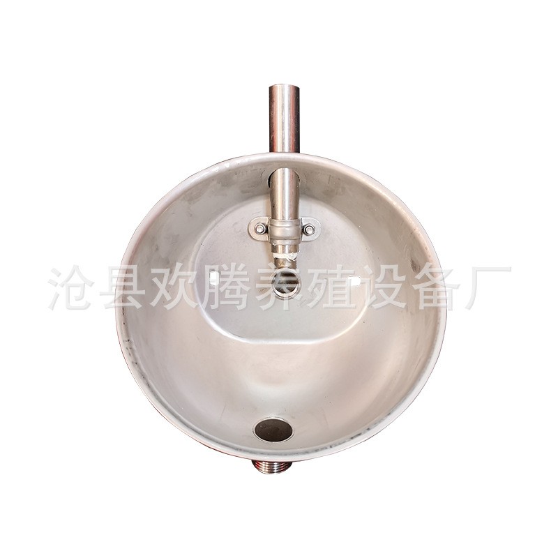 工厂供应猪用不锈钢饮水碗猪用排污口水碗猪用自动饮水器养殖设备图5