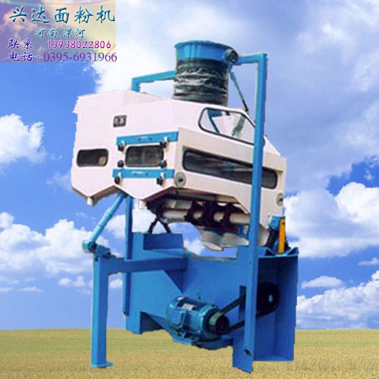 80-120型高效组合清粮机漯河市孟南面粉机械制造厂图4