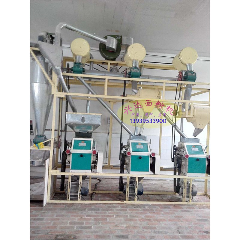 兴达小麦面粉机热销35-40型三机一次净面粉机组新型面粉加工设备图5