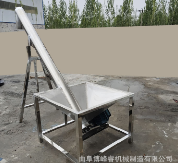 山东定制小型移动抽粪机 饲料输送机 水泥螺旋提升机图3