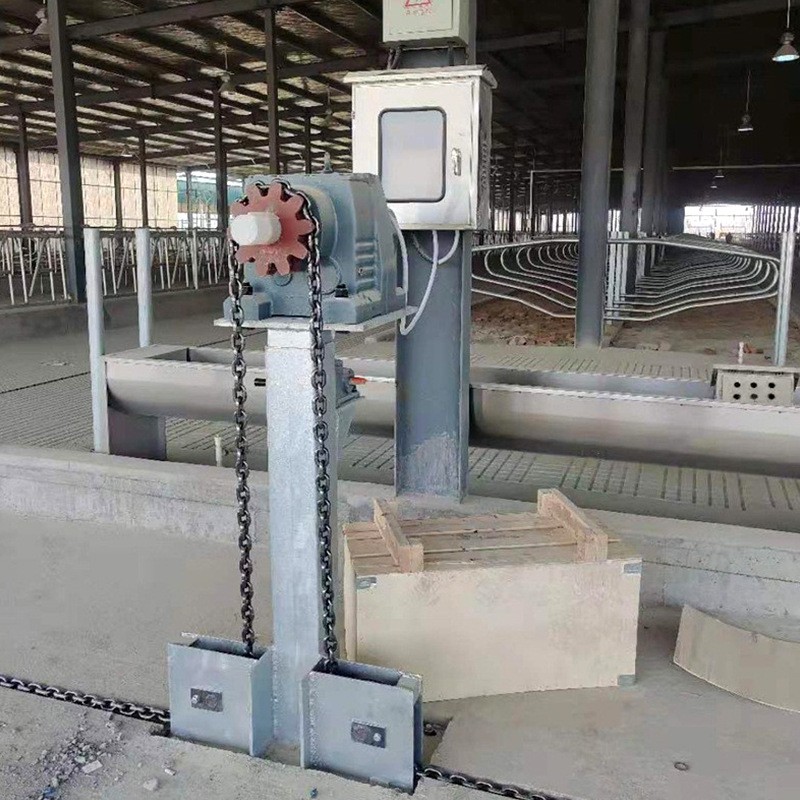 出售刮粪机设备奶牛场养殖场用全自动刮粪机鸡舍猪舍不锈钢刮粪机图2