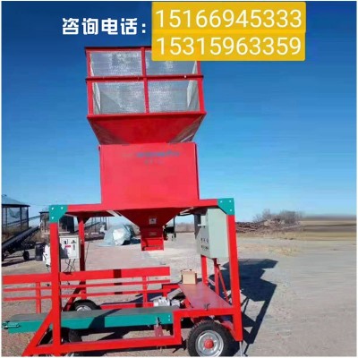 粮食颗粒定量包装机 全自动粮食装袋30-80kg五谷杂粮颗粒包装机