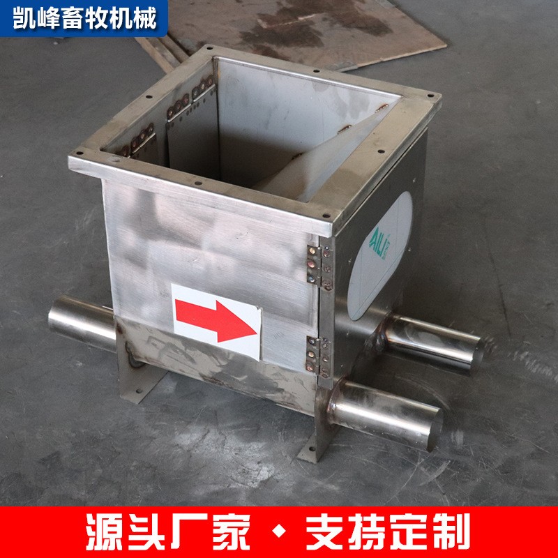 双管料穴 养猪场食槽赛盘全自动化上料系统料线猪场机械设备配件图4