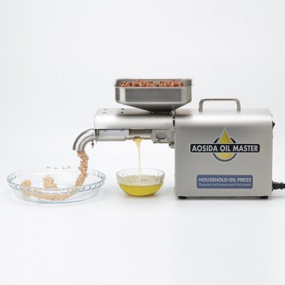 不锈钢小型榨油机批发全自动小型商用榨油机南瓜子榨油机